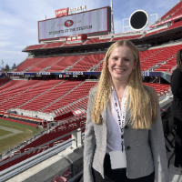 Grace O'Hara at Levi Stadium